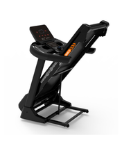Load image into Gallery viewer, T46A Motorized Treadmill Full Black | AC Motor, Bluetooth & 15-Level Incline