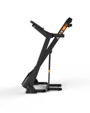 Load image into Gallery viewer, T32B Motorized Treadmill Full Black | Compact BLDC Motor, Bluetooth & Incline