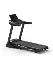 Load image into Gallery viewer, T46A Motorized Treadmill Full Black | AC Motor, Bluetooth & 15-Level Incline