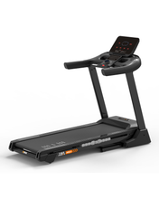 Load image into Gallery viewer, T46A Motorized Treadmill Full Black | AC Motor, Bluetooth & 15-Level Incline