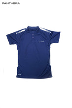 Load image into Gallery viewer, GOLF T-SHIRT BAN COLLAR (NAVY)