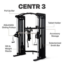 Load image into Gallery viewer, CENTR SF33 FUNCTIONAL TRAINER W/ SELECTORIZED SMITH BAR
