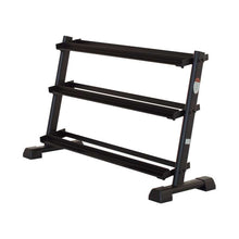 Load image into Gallery viewer, 3-TIER DUMBBELL RACK DBRH