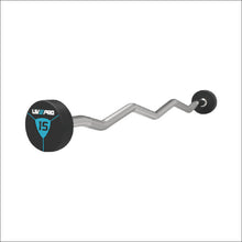 Load image into Gallery viewer, LIVEPRO PREMIUM EZ CURL URETHANE BARBELL