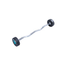 Load image into Gallery viewer, LIVEPRO PREMIUM EZ CURL URETHANE BARBELL