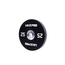 Load image into Gallery viewer, LIVEPRO URETHANE COMPETITION COLORED BUMPER PLATE