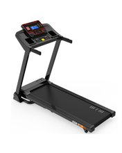 Load image into Gallery viewer, T32B Motorized Treadmill Full Black | Compact BLDC Motor, Bluetooth &amp; Incline

