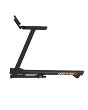 Load image into Gallery viewer, T652B Motorized Treadmill Full Black | BLDC Motor, Bluetooth &amp; Power Incline
