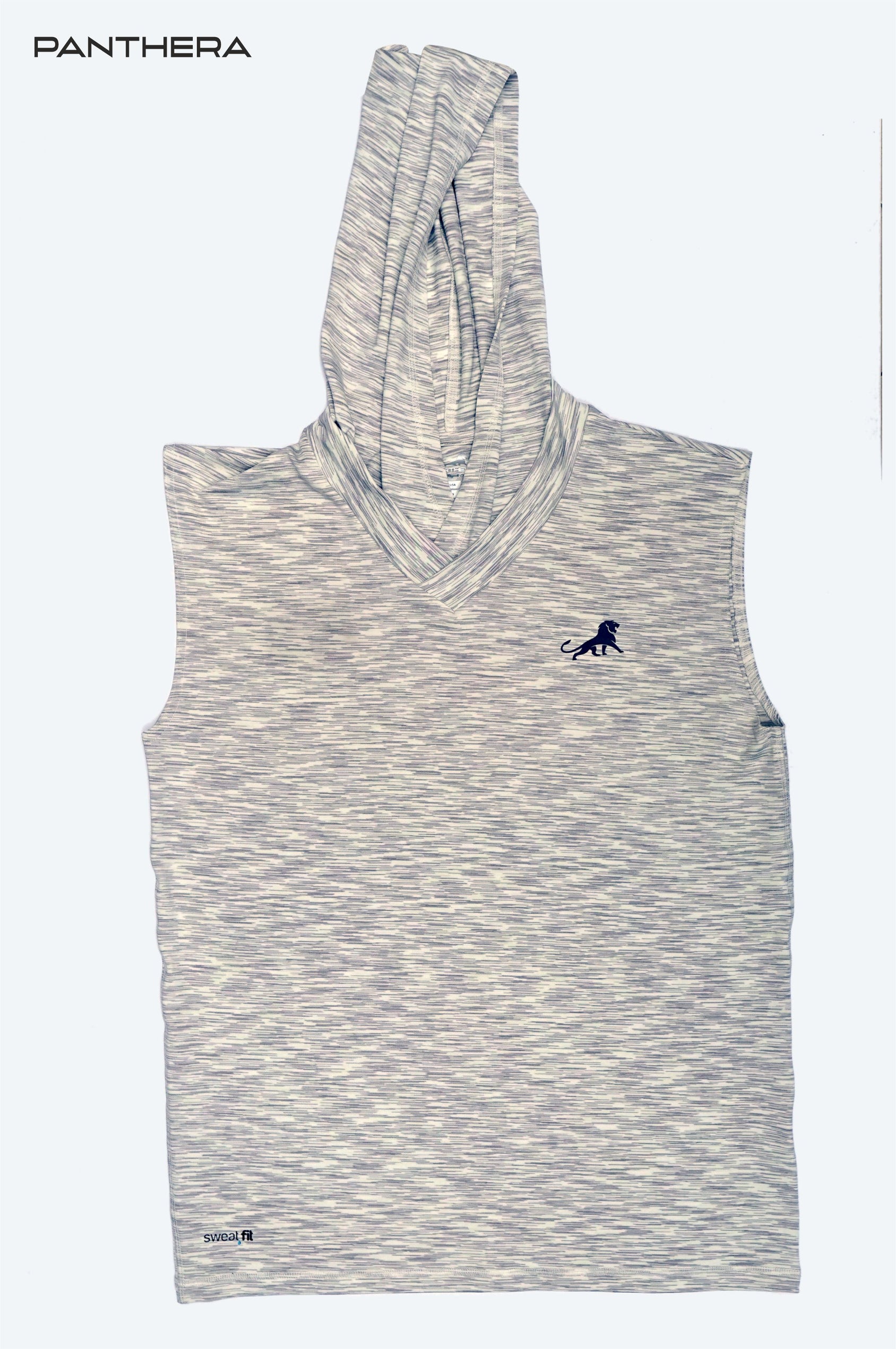 HOOD SLEEVLESS (WHITE)