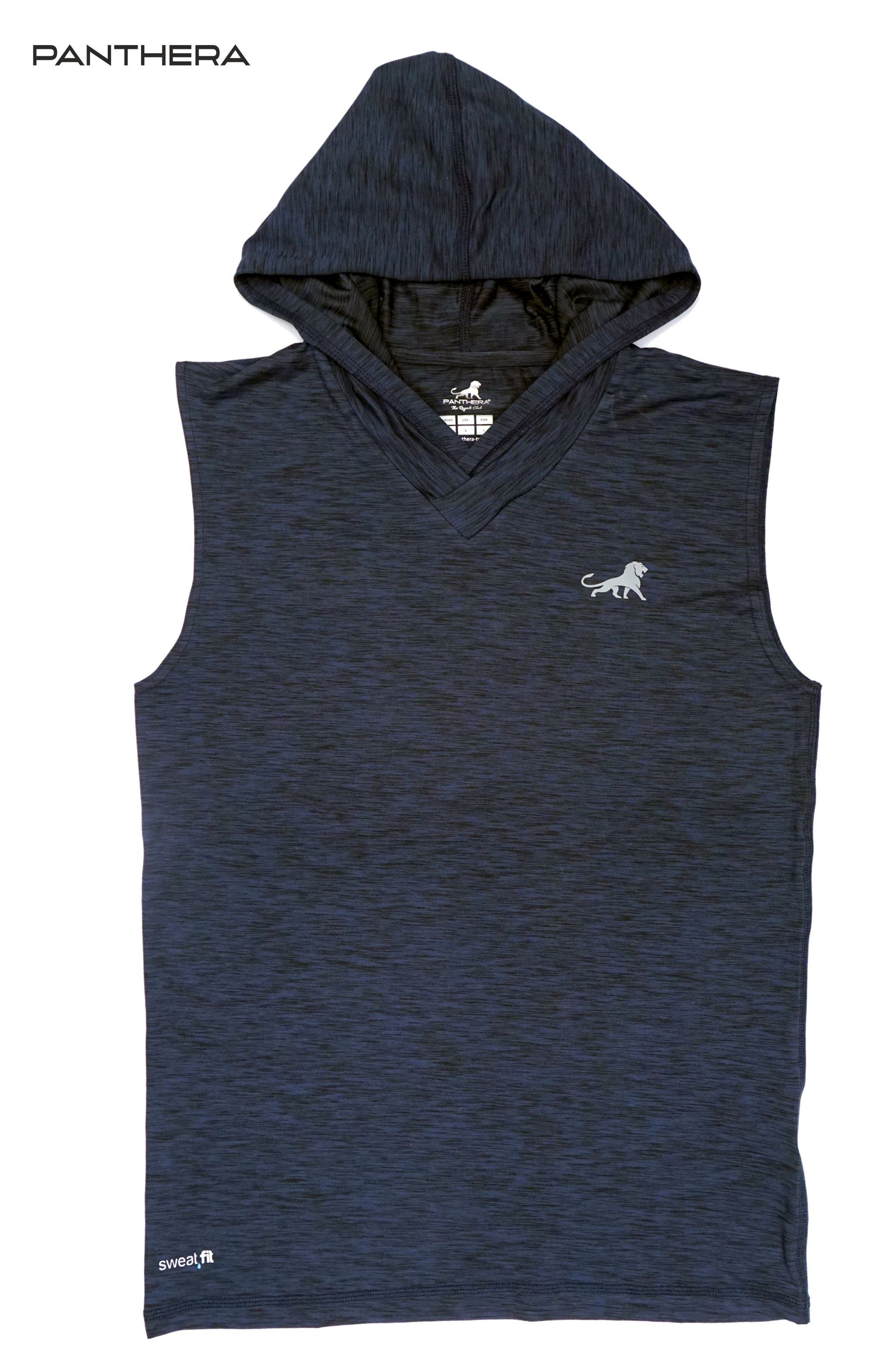 HOOD SLEEVLESS (NAVY)