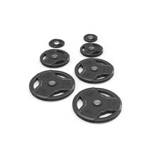 Load image into Gallery viewer, LIVEPRO PREMIUM RUBBER WEIGHT PLATES
