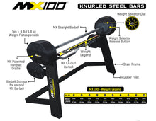 Load image into Gallery viewer, MX100 BARBELL SYSTEM W/STAND
