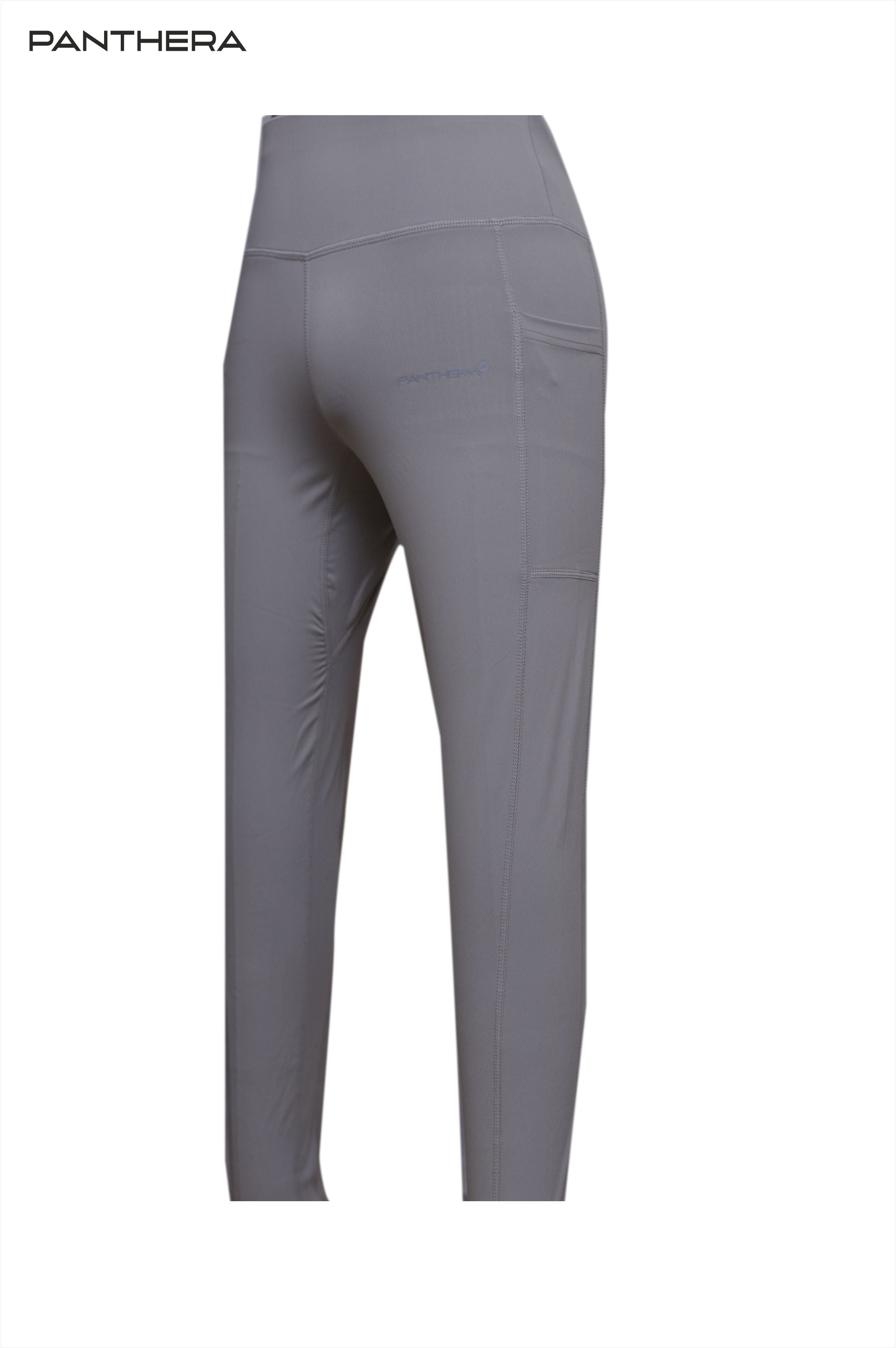 Gray Women's Tights - Versatile Fitness Gear | SK Biz Corp