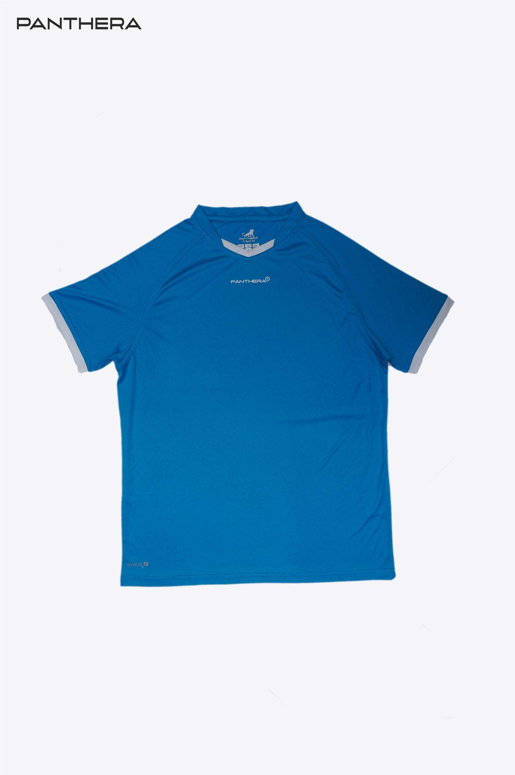 V NECK T-SHIRT (BLUE)