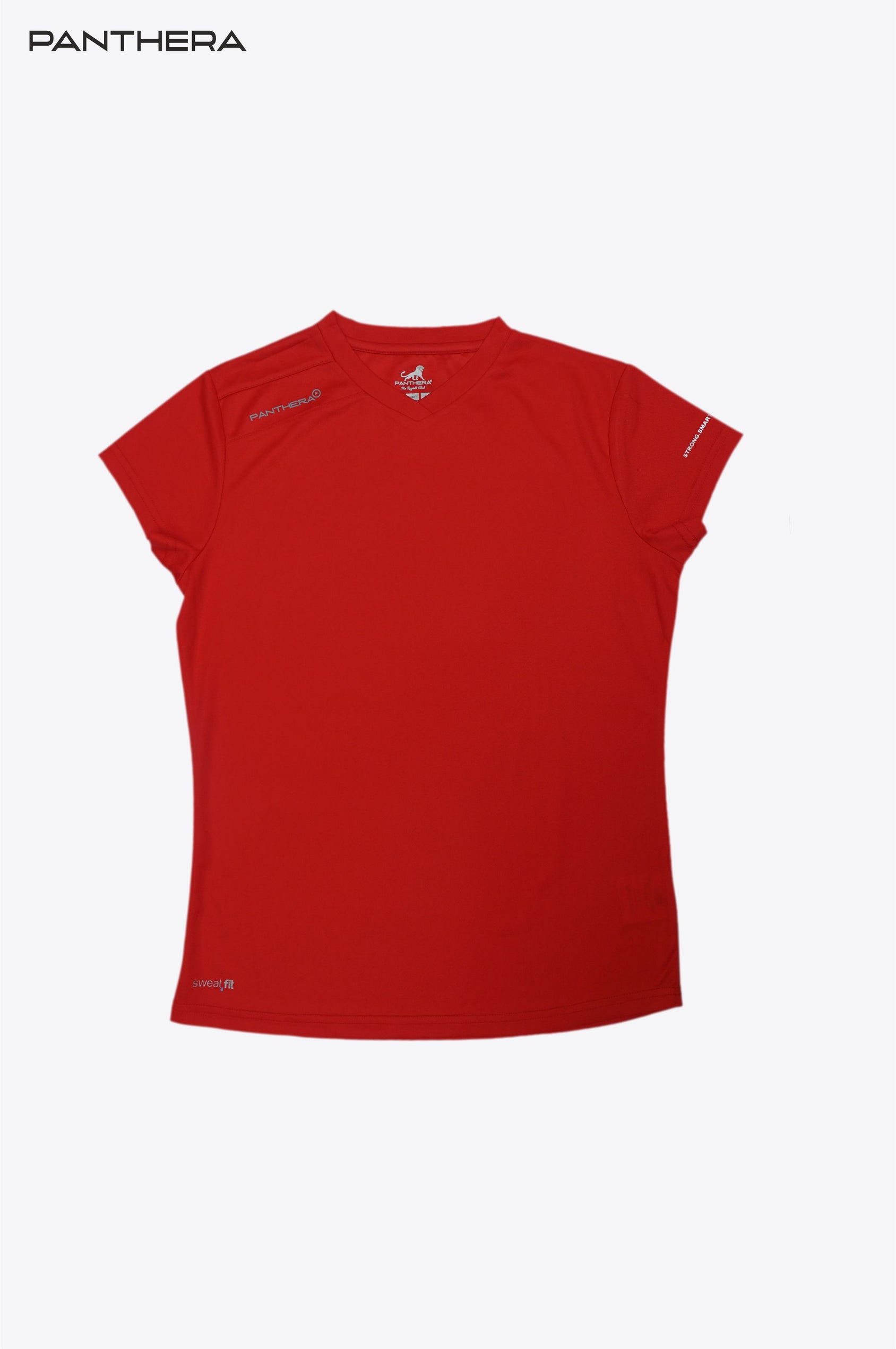 WOMEN V Neck Shirt (RED)