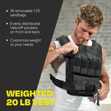 Load image into Gallery viewer, Centr 20 LB Weighted Vest
