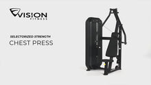Load and play video in Gallery viewer, Chest press machine workout video preview
