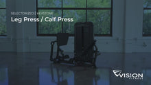 Load and play video in Gallery viewer, Vision Fitness Leg Press / Calf Press
