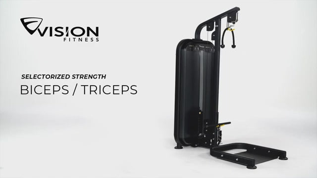 Biceps triceps cable machine workout video preview
