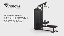 Load and play video in Gallery viewer, Vision Fitness Lat Pulldown / Seated Row
