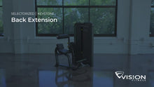 Load and play video in Gallery viewer, Vision Fitness Back Extension
