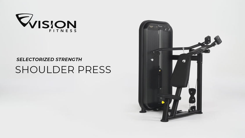 Shoulder press machine workout video preview