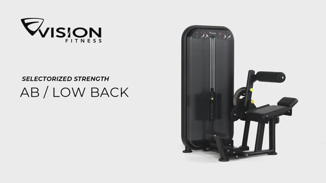 Ab low back machine workout video preview