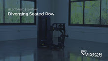 Load and play video in Gallery viewer, Vision Fitness Diverging Seated Row
