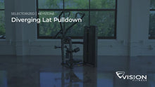 Load and play video in Gallery viewer, Vision Fitness Diverging Lat Pulldown

