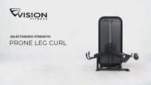 Load and play video in Gallery viewer, Prone leg curl machine workout video preview

