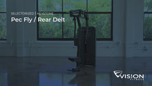 Load and play video in Gallery viewer, Vision Fitness Pec Fly / Rear Delt
