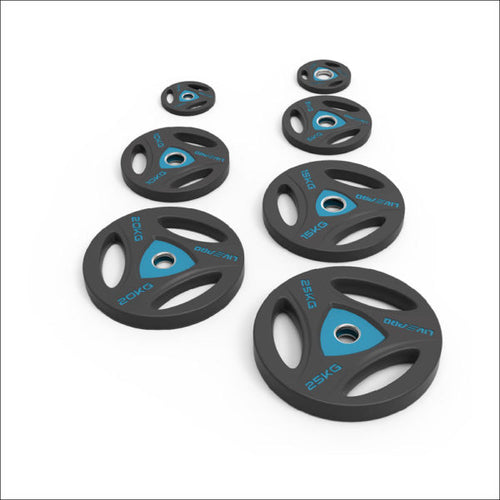LIVEPRO PREMIUM URETHANE TRAINING PLATES WITH GRIP