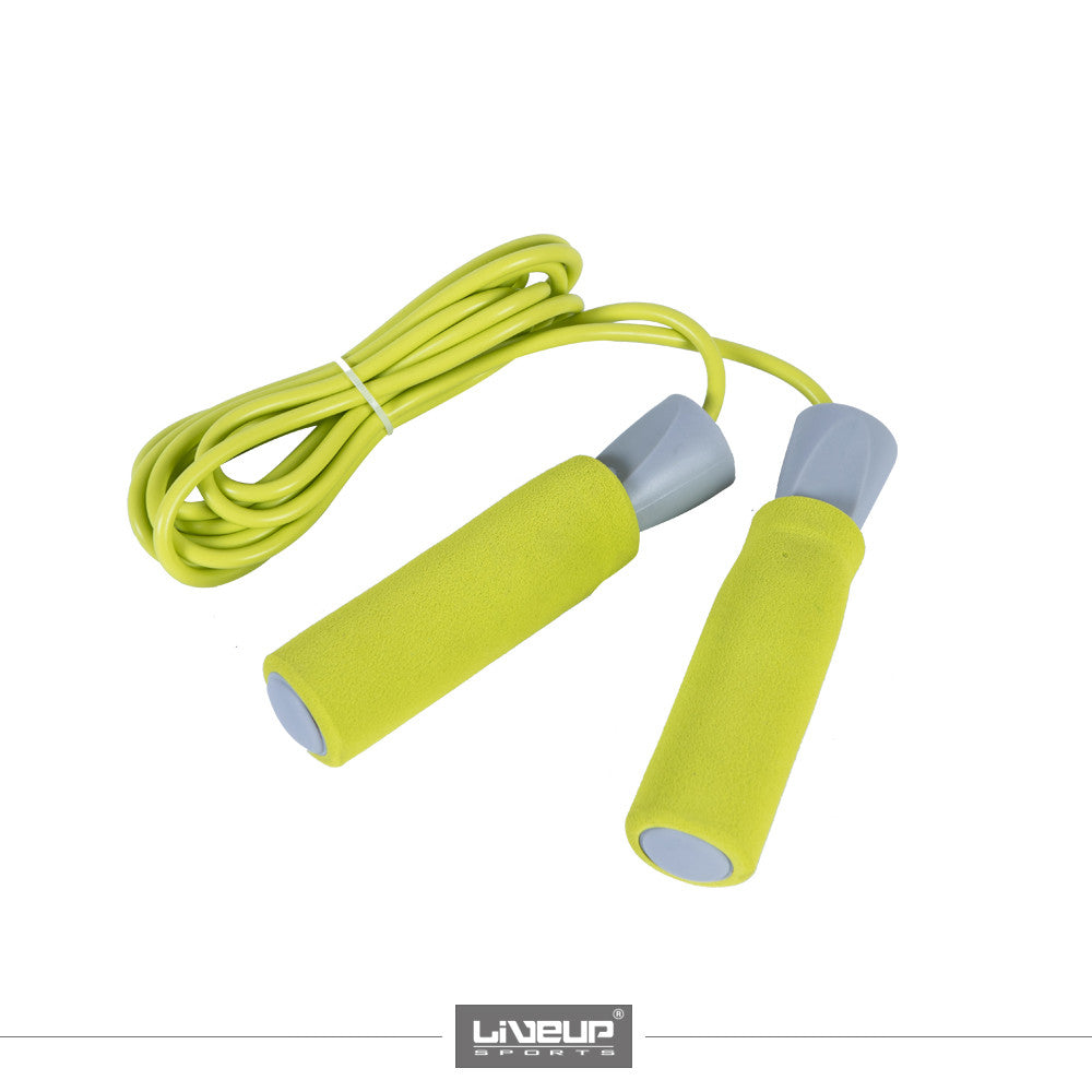 JUMP ROPE WITH FOAM HANDLE