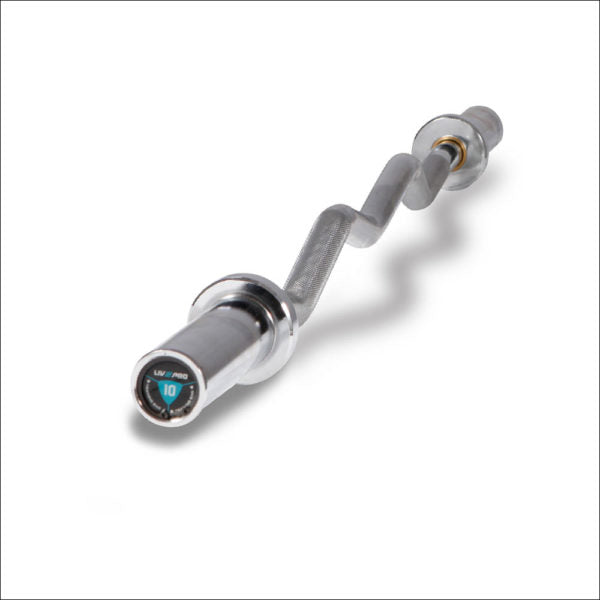 LIVEPRO OLYMPIC EZ CURL BAR 4FT