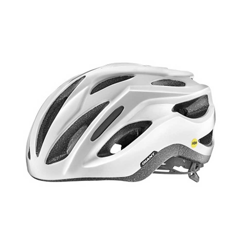 giant road helmet rev comp mips metallic white