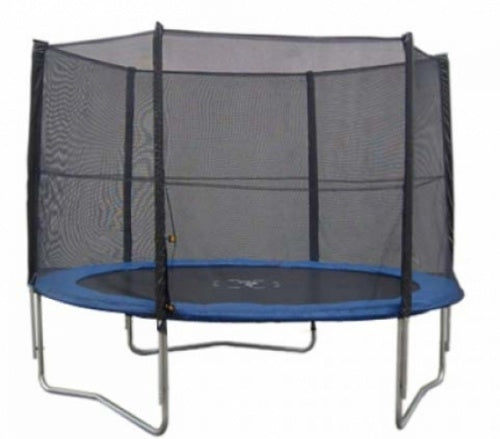 trampoline with net