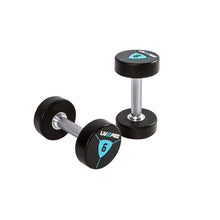 Load image into Gallery viewer, LIVEPRO PREMIUM URETHANE DUMBBELLS
