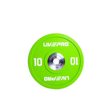 Load image into Gallery viewer, LIVEPRO URETHANE COMPETITION COLORED BUMPER PLATE
