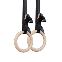 Load image into Gallery viewer, LivePro Wooden Gym Rings
