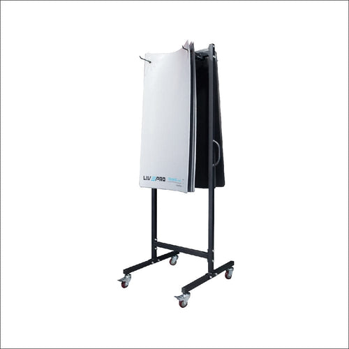 LIVEPRO HANGING MATT RACK W/WHEELS