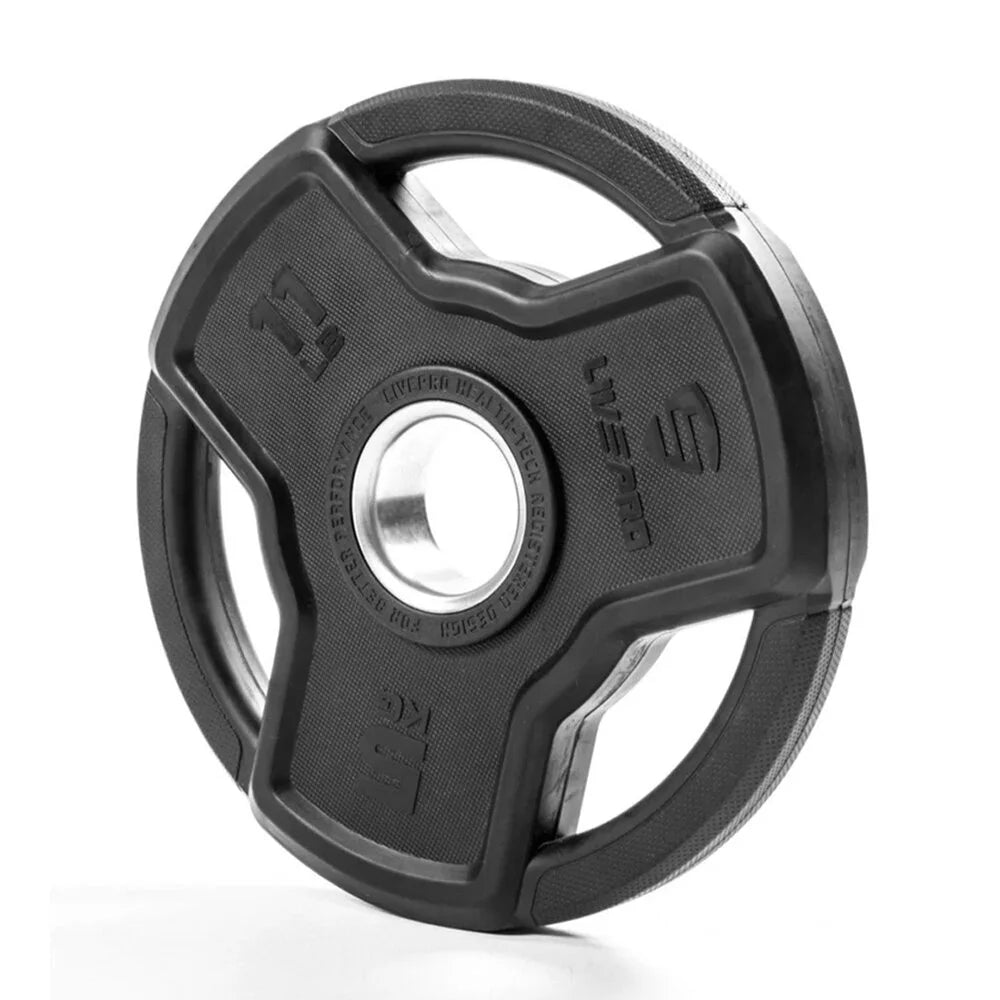 LIVEPRO PREMIUM RUBBER WEIGHT PLATES