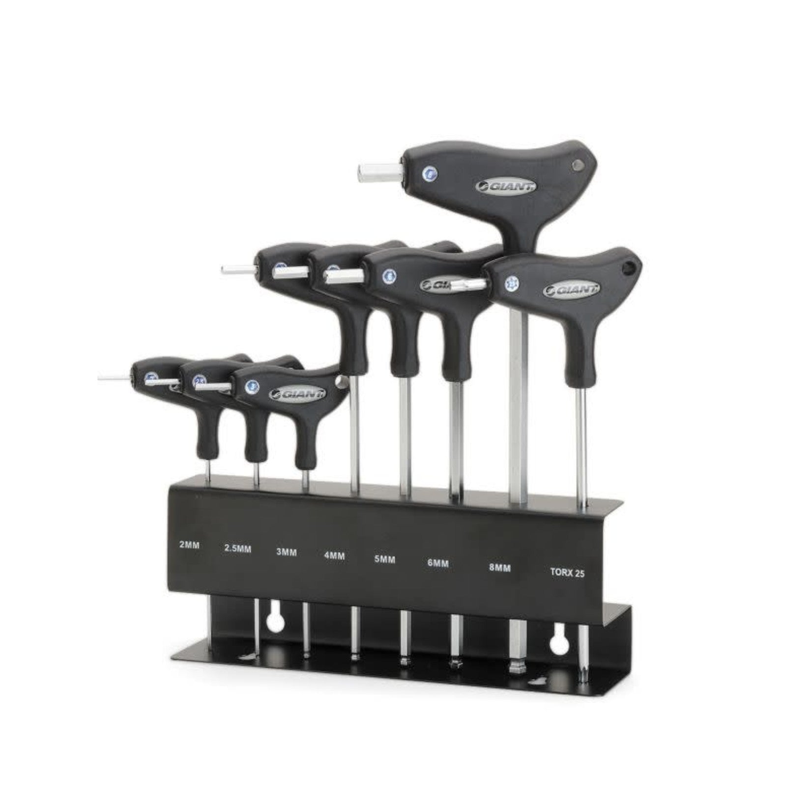 GIANT T/L HANDLE HEX KEY SET 8Pcs SET