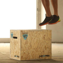 Load image into Gallery viewer, LIVEPRO 3 in 1 WOOD PLYO BOX

